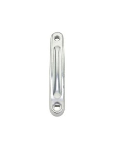 Alloy Left Crank Arm 170mm Horizontal Square Design Chrome.